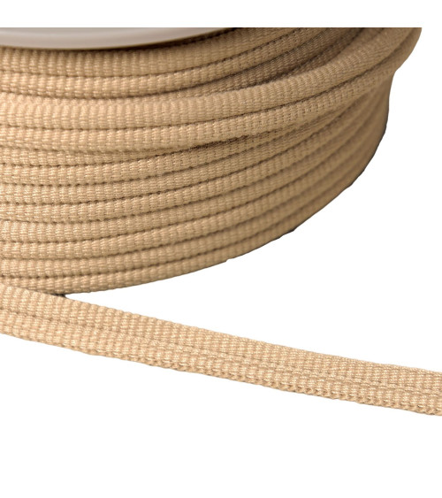 20m reel Double cord 9mm beige