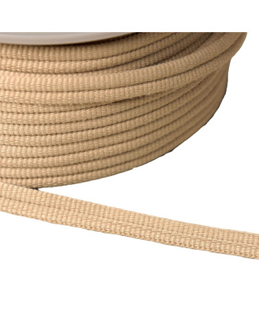 Spule 20m Doppelschnur 9mm beige