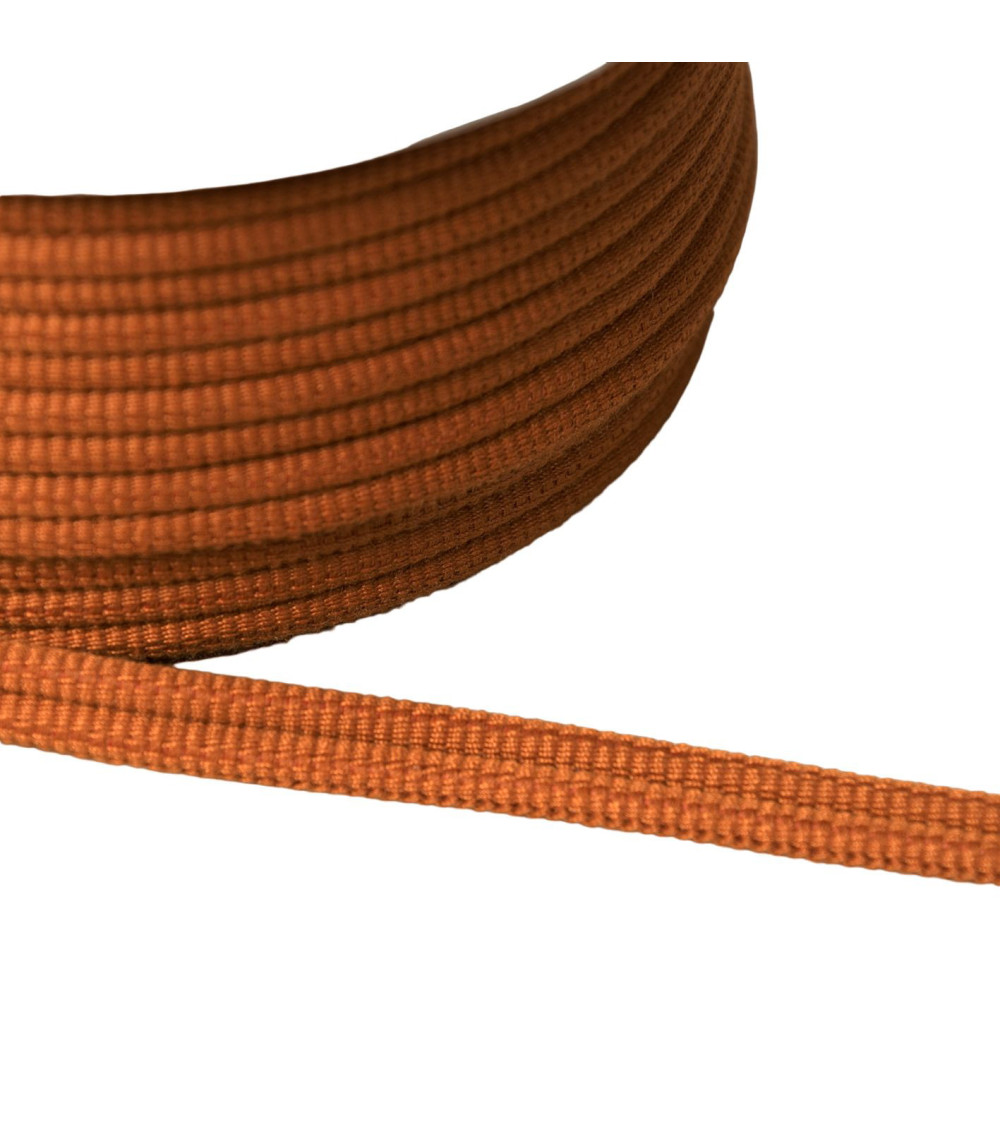 20m spool Double cord 9mm rust orange