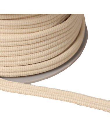 20m reel Double cord 9mm ecru