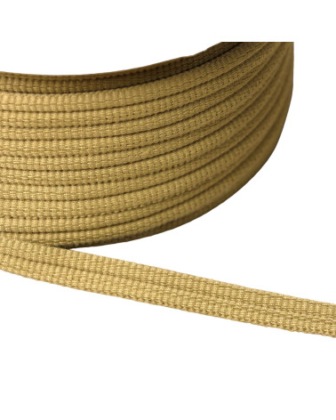 20m spool Double cord 9mm beige green