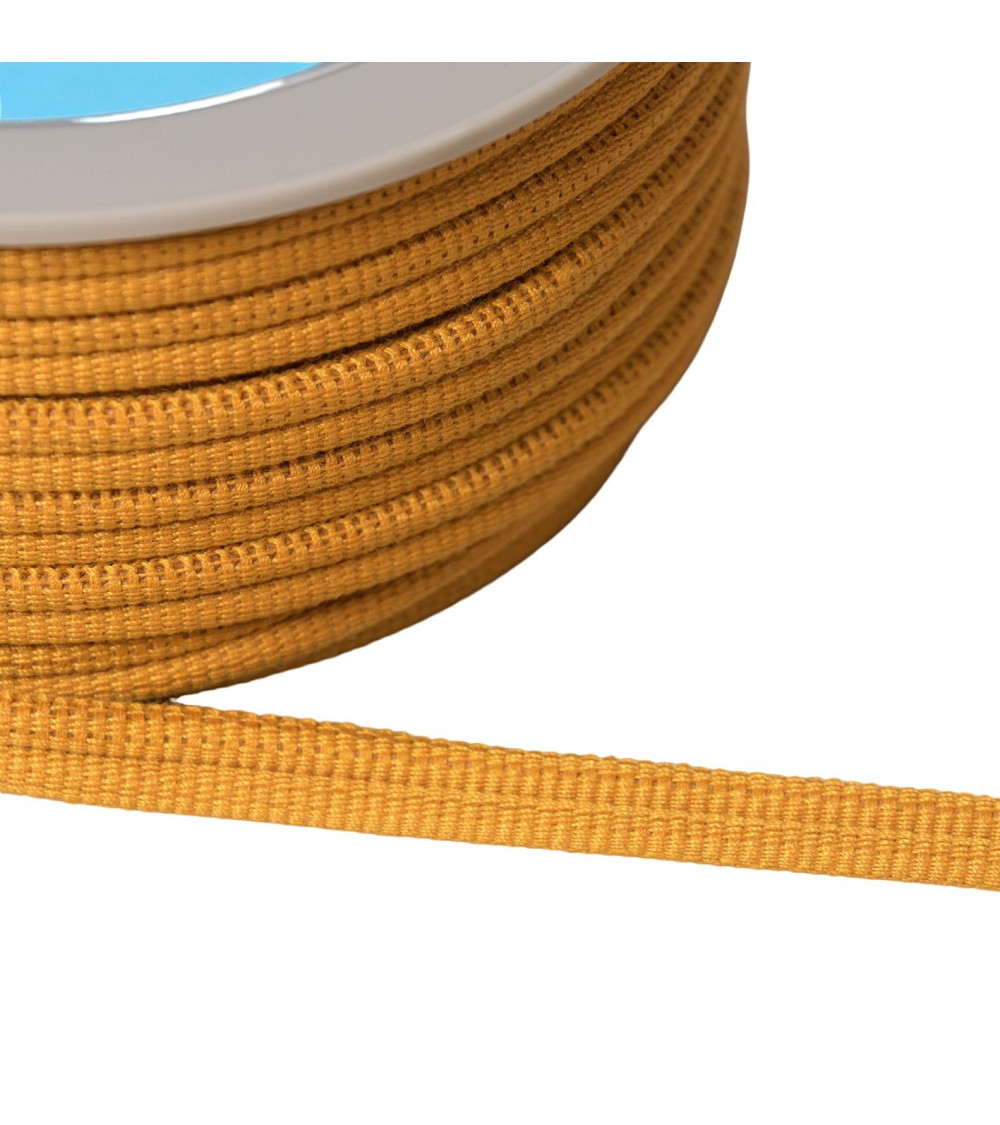 20m spool Double cord 9mm copper brown