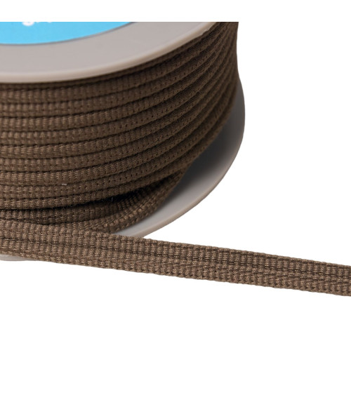 20m spool Double cord 9mm dark brown