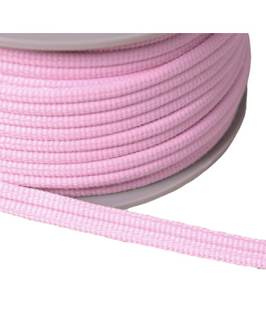 Bobine 20m Double cordon 9mm rose clair