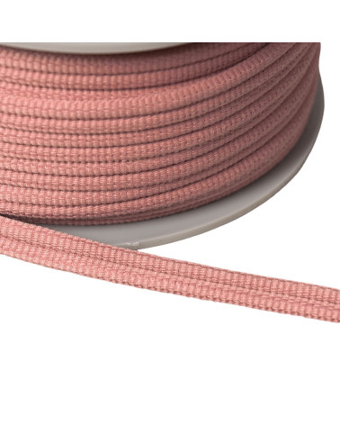 Bobine 20m Double cordon 9mm vieux rose