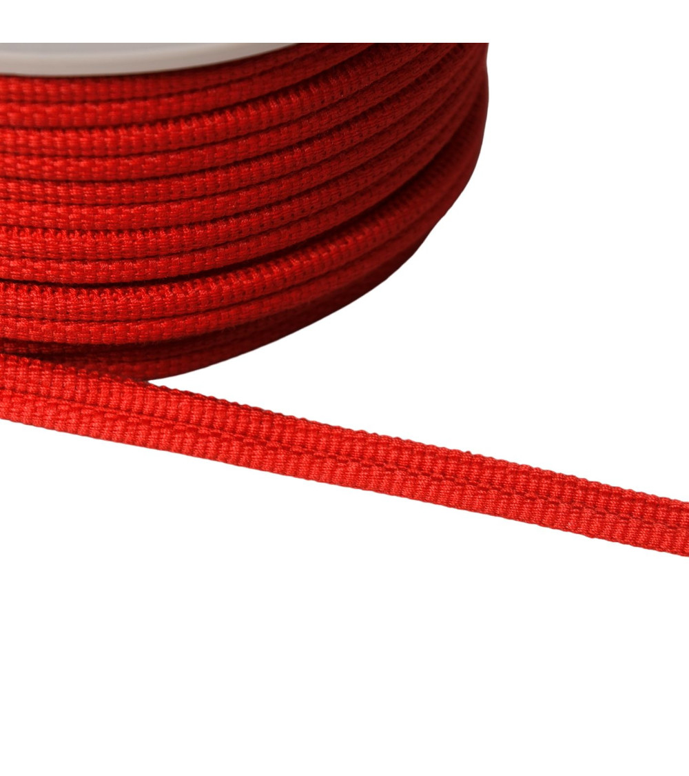 20m spool Double cord 9mm red Hermès