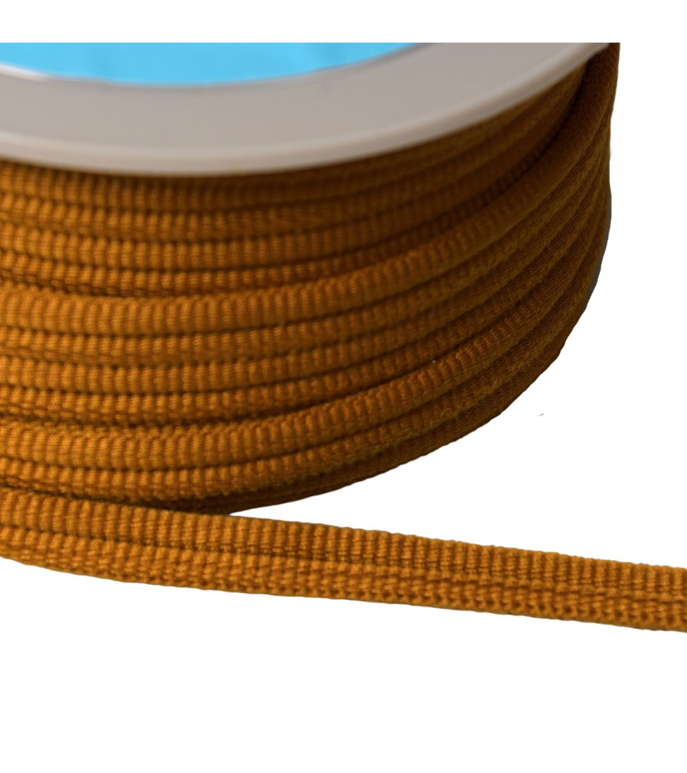 20m spool Double cord 9mm copper brown