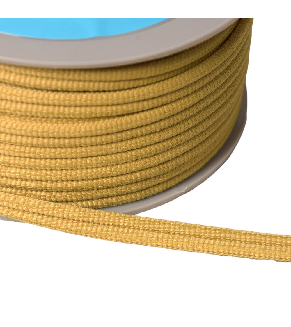 20m spool Double cord 9mm pale yellow
