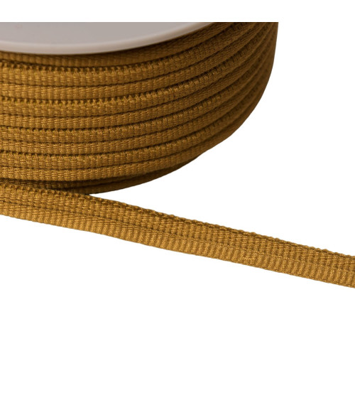 20m spool Double cord 9mm bronze brown