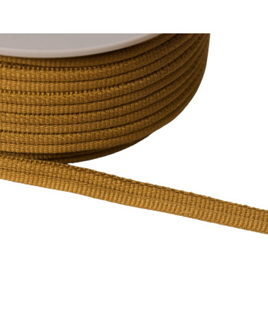Bobina 20m Doble cordón 9mm marrón bronce