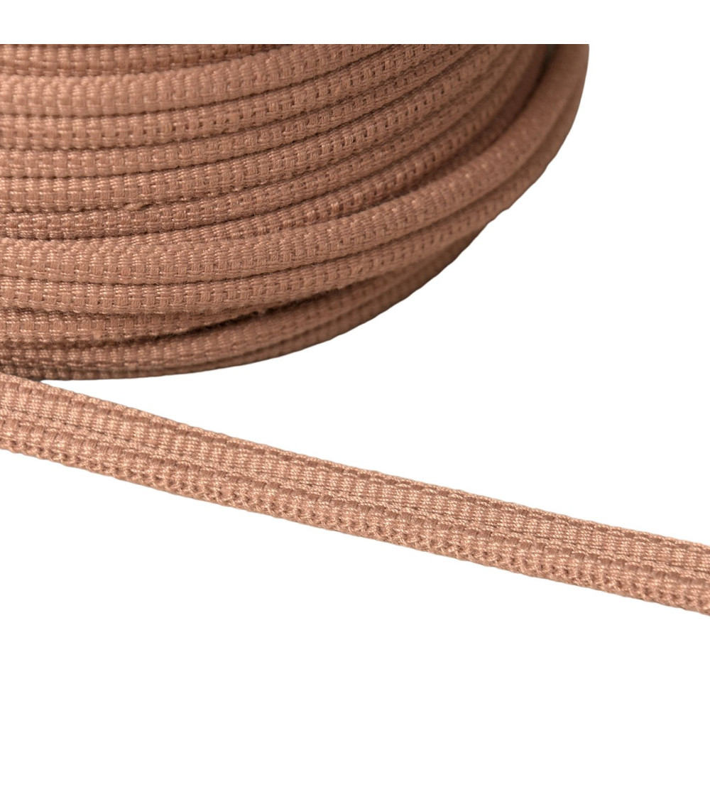 20m spool Double cord 9mm dark beige
