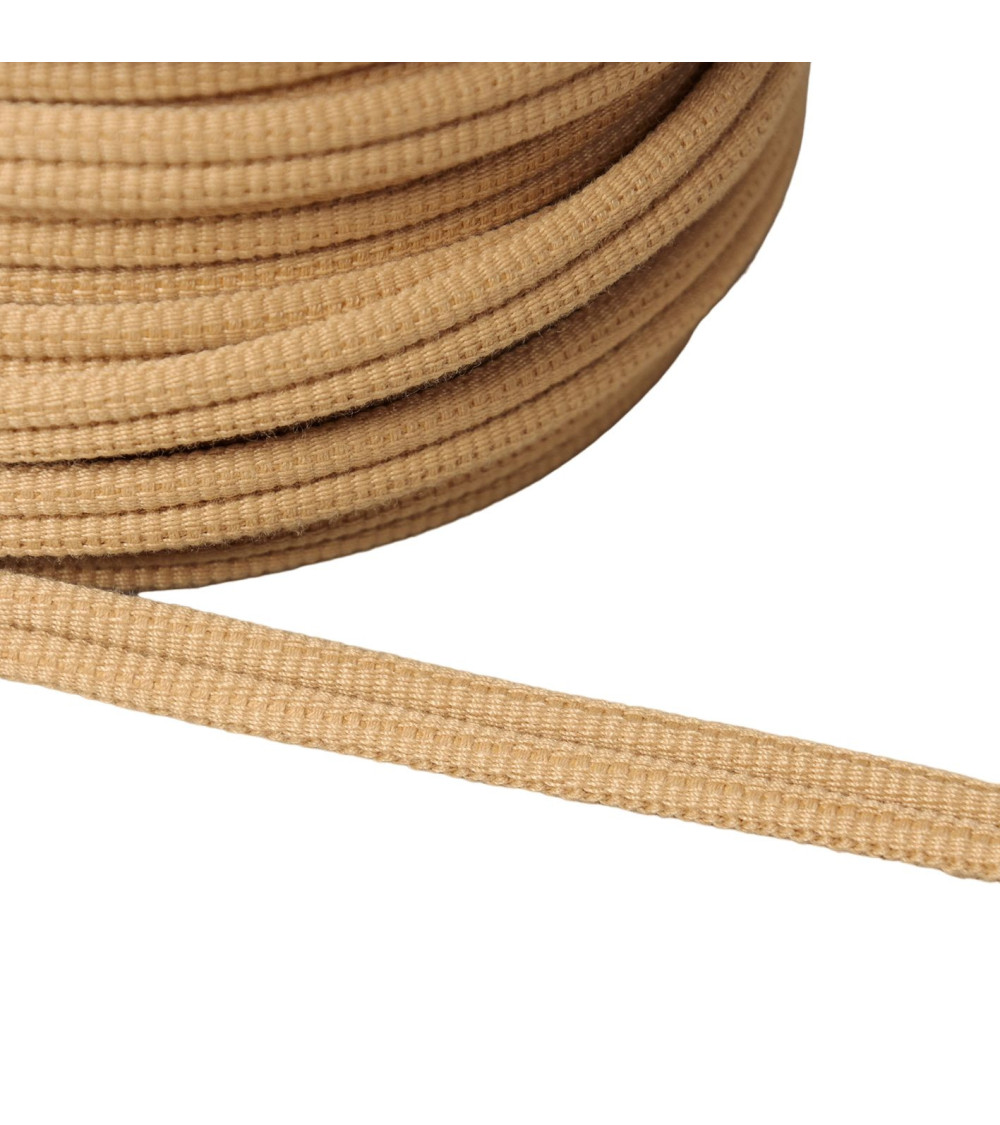 20m reel Double cord 9mm beige