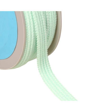 Bobine 20m Galon quatre cordons 15mm vert nil