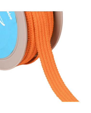 Bobine 20m Galon quatre cordons 15mm orange