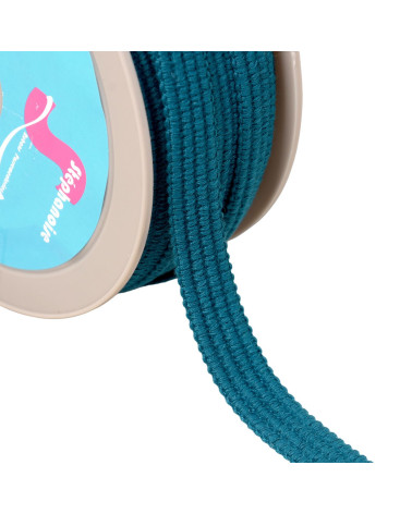 20m reel of braid with four 15mm duck blue cords