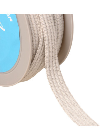 20m reel of braid with four 15mm grey/blue cords