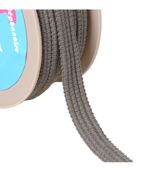 20m spool Four cords 15mm medium gray