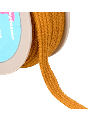 20m reel of braid four cords 15mm mustard yellow