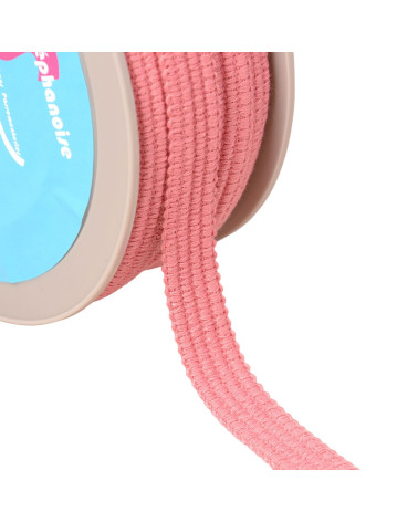 Bobine 20m Galon quatre cordons 15mm vieux rose