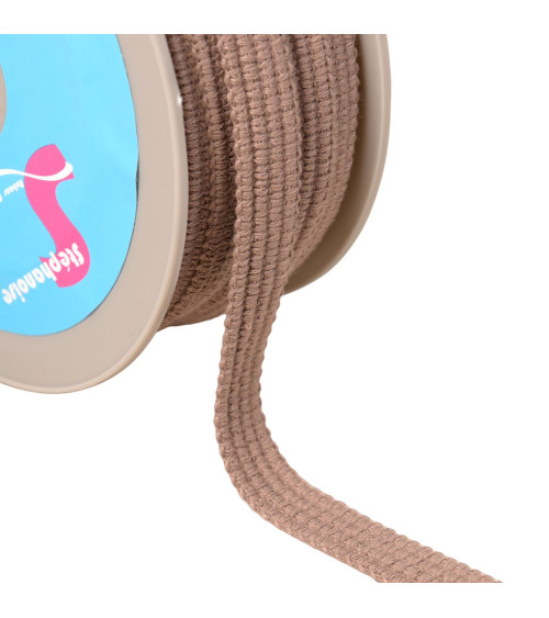 20m spool Four cords 15mm chocolate brown