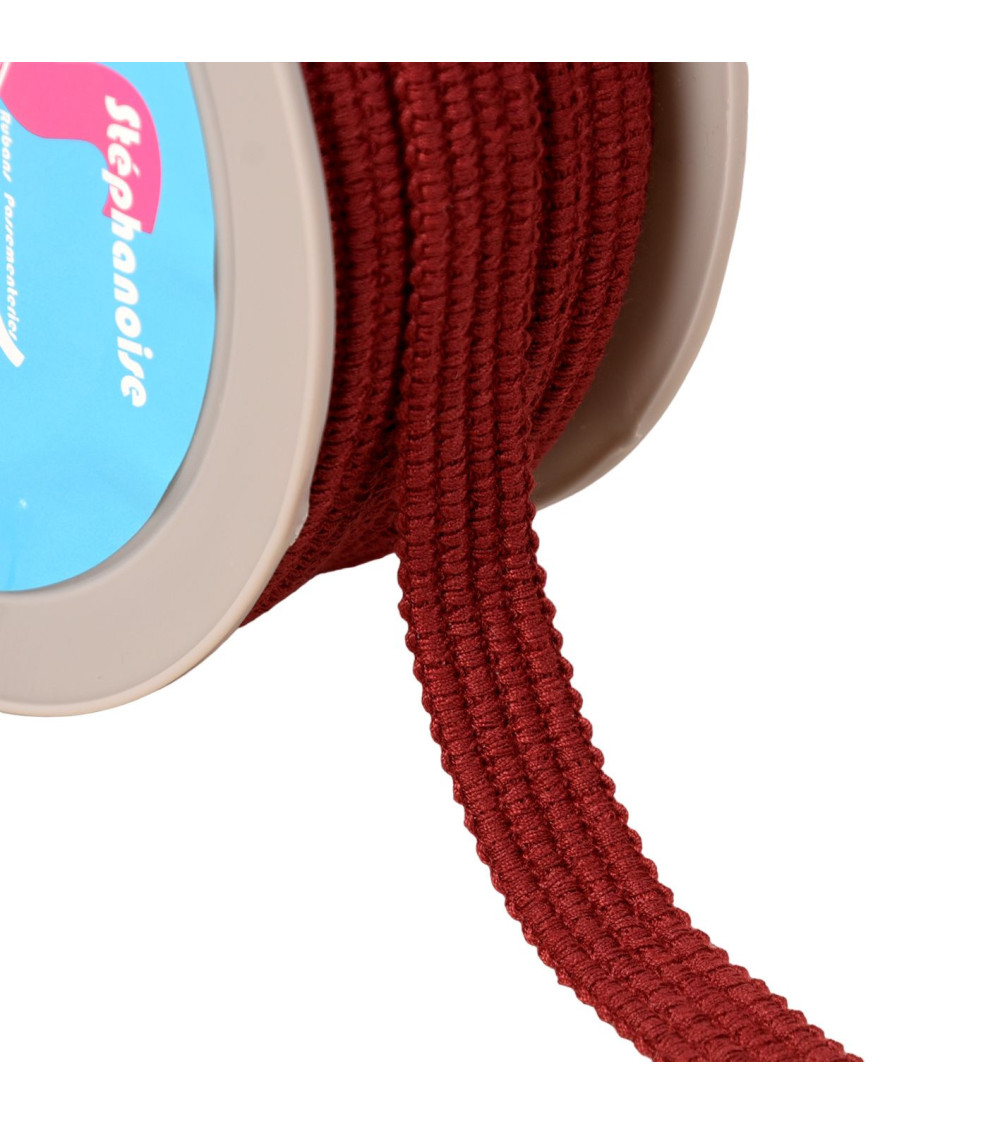 20m reel Galon four cords 15mm burgundy red