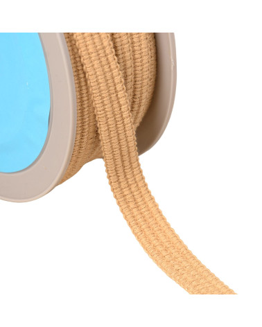 20-m-Spule. Vier Schnüre, 15 mm, beige