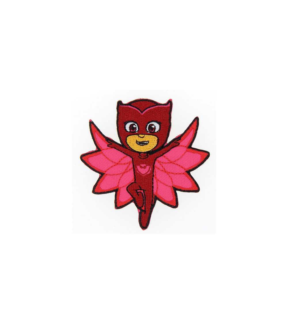 PJ Masks Amaya Bibou iron-on badge 8cm x 7cm