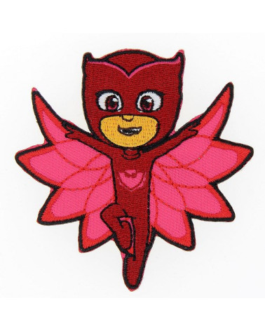 PJ Masks Amaya Bibou iron-on badge 8cm x 7cm