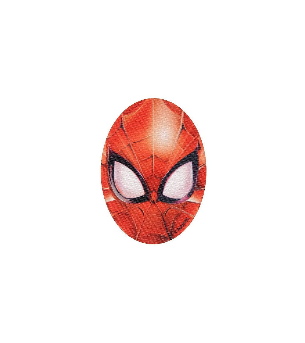 Ecusson Spiderman bleu assis 6,7 x 5,8 cm