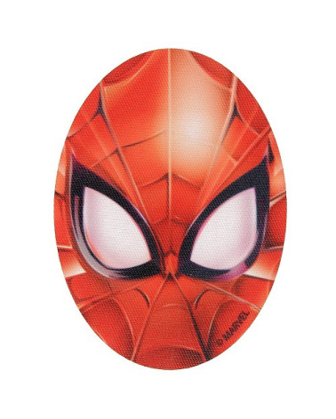 Ecusson Spiderman bleu assis 6,7 x 5,8 cm