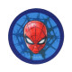 Ecusson Spiderman rouge 6cm