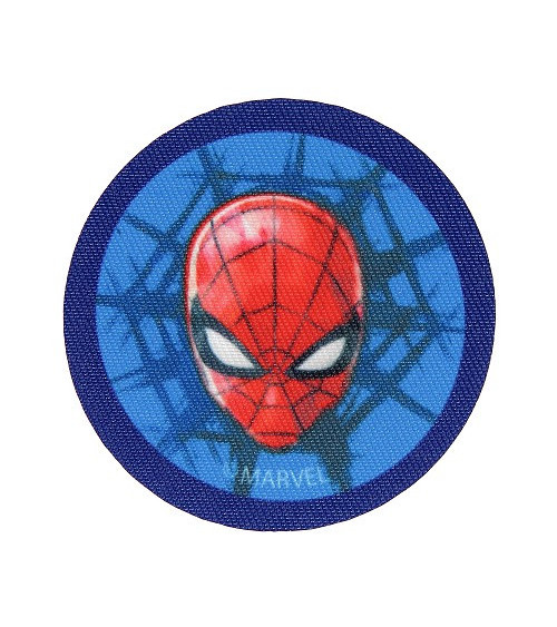 Ecusson Spiderman rouge 6cm