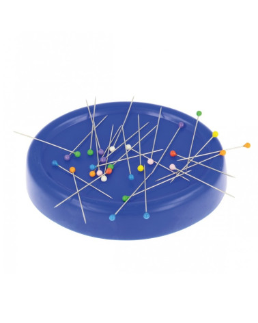 Portaspilli magnetico ovale blu