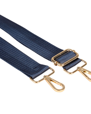 Cinghia tracolla 40x140cm blu navy