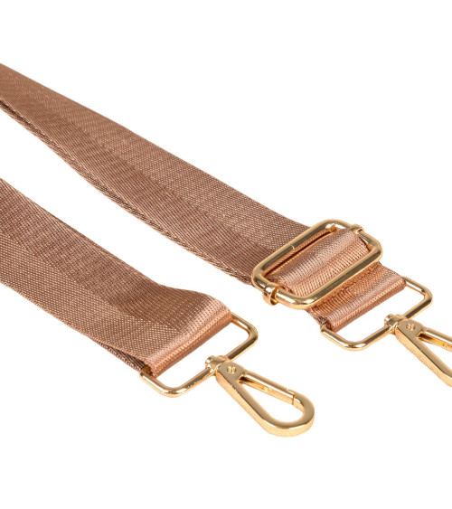 Strap shoulder strap 40x140cm light brown