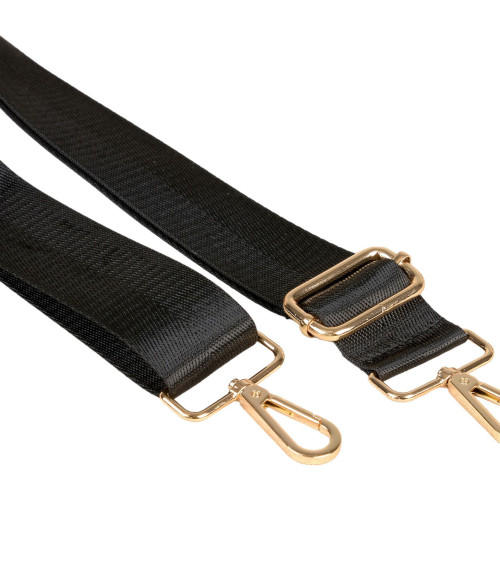 Shoulder strap strap 40x140cm black