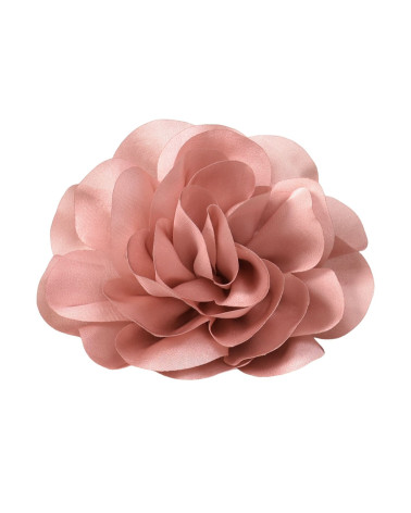 Spilla fiore 11 cm rosa antico