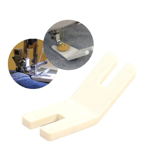 Clearance plate for button 2.2cm x 5.5cm
