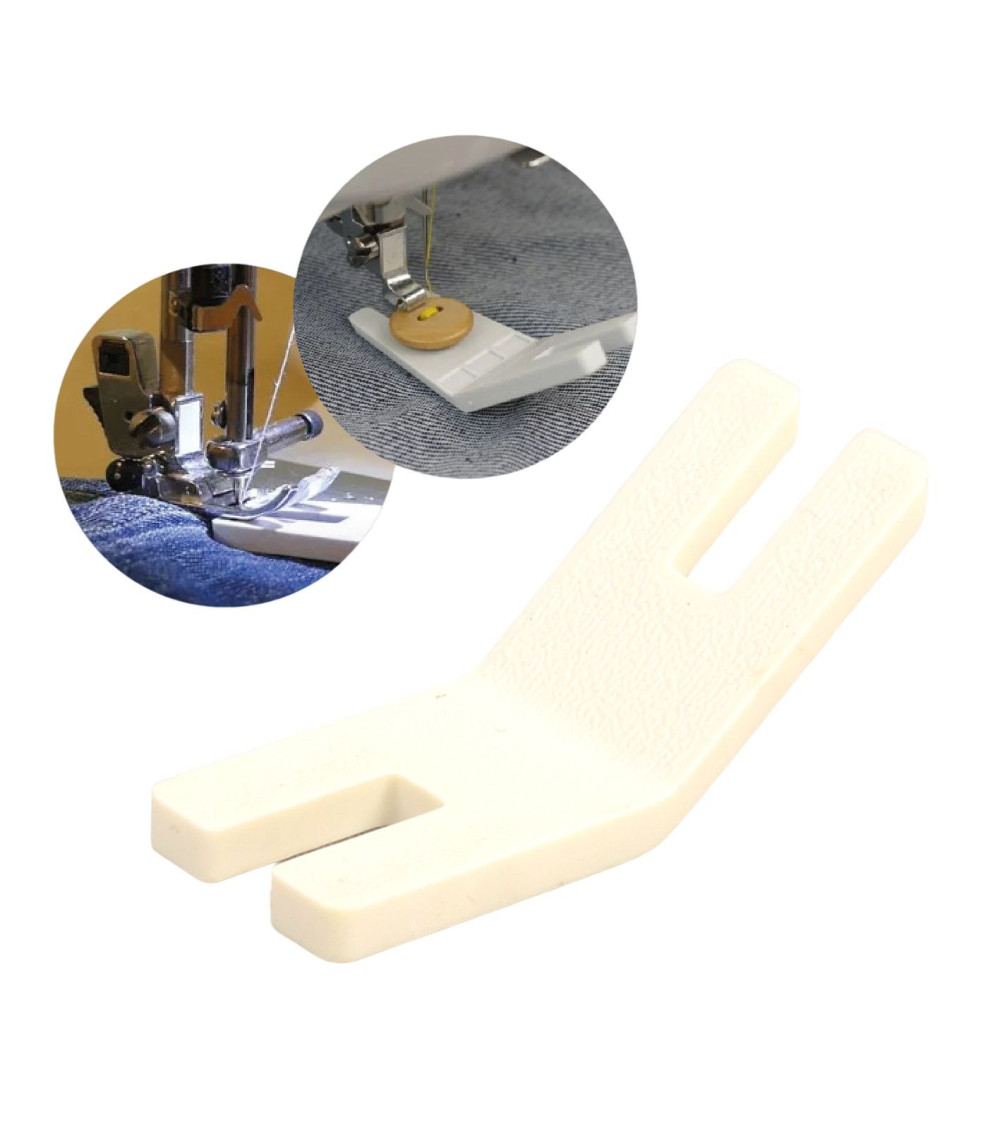 Clearance plate for button 2.2cm x 5.5cm