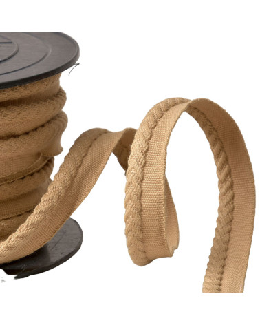 20m reel piping/overhanging herringbone cord diameter 6mm beige