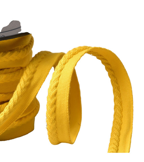 20m reel piping/overhanging herringbone cord diameter 6mm yellow gold