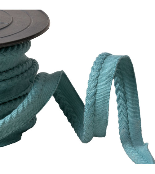 20m reel piping/overhanging herringbone cord diameter 6mm almond green