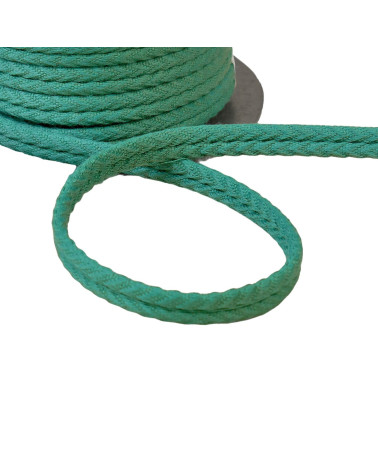20m spool double herringbone cord 10mm bright green