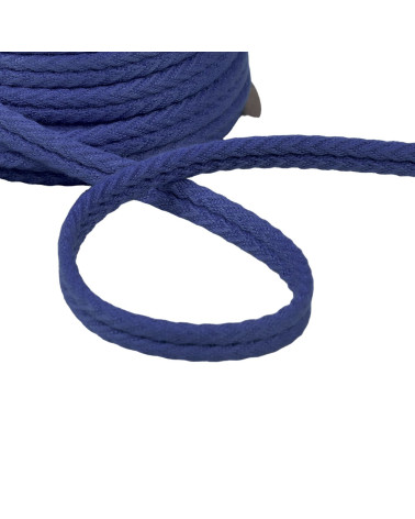 20-m-Spule mit doppeltem Fischgrätenmuster, 10 mm, Marineblau