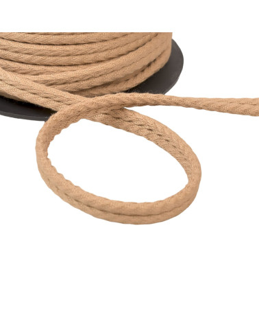 20 m Spule, doppelte Fischgrätenschnur, 10 mm, Beige