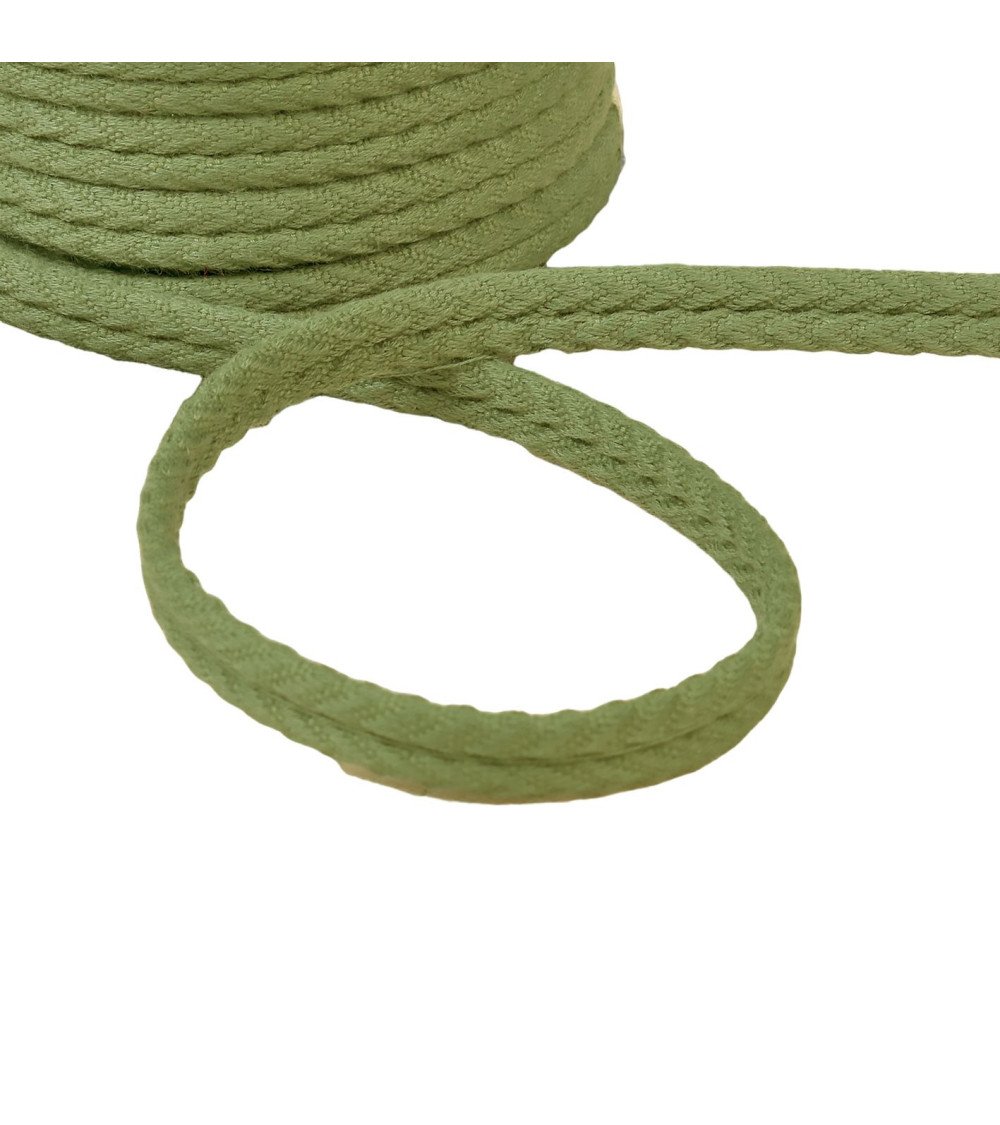 20m spool double herringbone cord 10mm khaki green