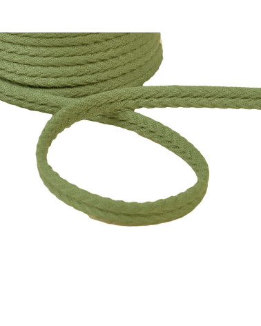 20m spool double herringbone cord 10mm khaki green