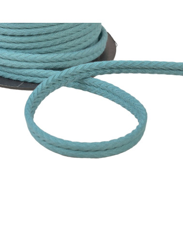 20-m-Spule mit doppeltem Fischgrätenmuster, 10 mm, mandelgrün