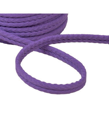 Bobina da 20 m di cordoncino doppia spina di pesce da 10 mm viola prugna