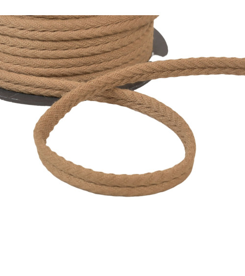 20m spool double herringbone cord 10mm old gold